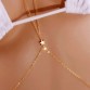 2016 New Sexy Women Star Cross Metal Body Chain Bikini Belly Harness Necklace Women Body jewelry Accessories Free shipping32694910687