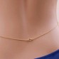 2016 New Sexy Women Star Cross Metal Body Chain Bikini Belly Harness Necklace Women Body jewelry Accessories Free shipping