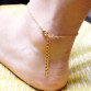 2 PCS 2016 New Heart Bracelets on leg the Anklets Female Barefoot Crochet Foot Jewelry For Women + Foot Chain