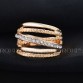 ROXI Brand Ring For Women Rose Gold Plated Zirconia Jewelry Finger Rings for Women Wedding Band Classic Rings Body Jewelry