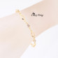Wholesale  Gold Plated Crystal friendship bracelets bracelets for women gift  Free Shipping